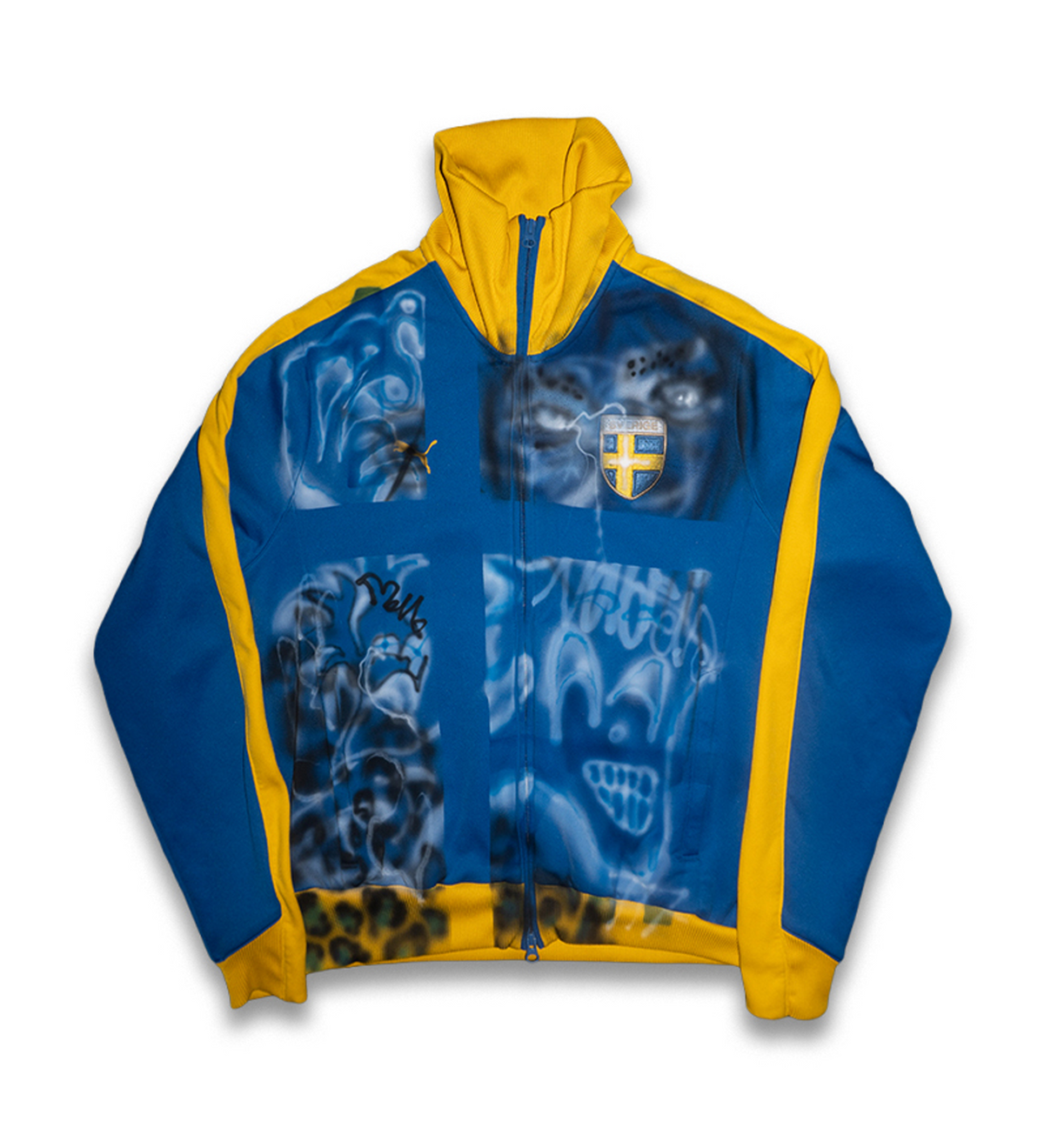 1/1 airbrushed Sweden tracksuit